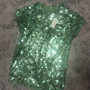 Green Sequin Dress